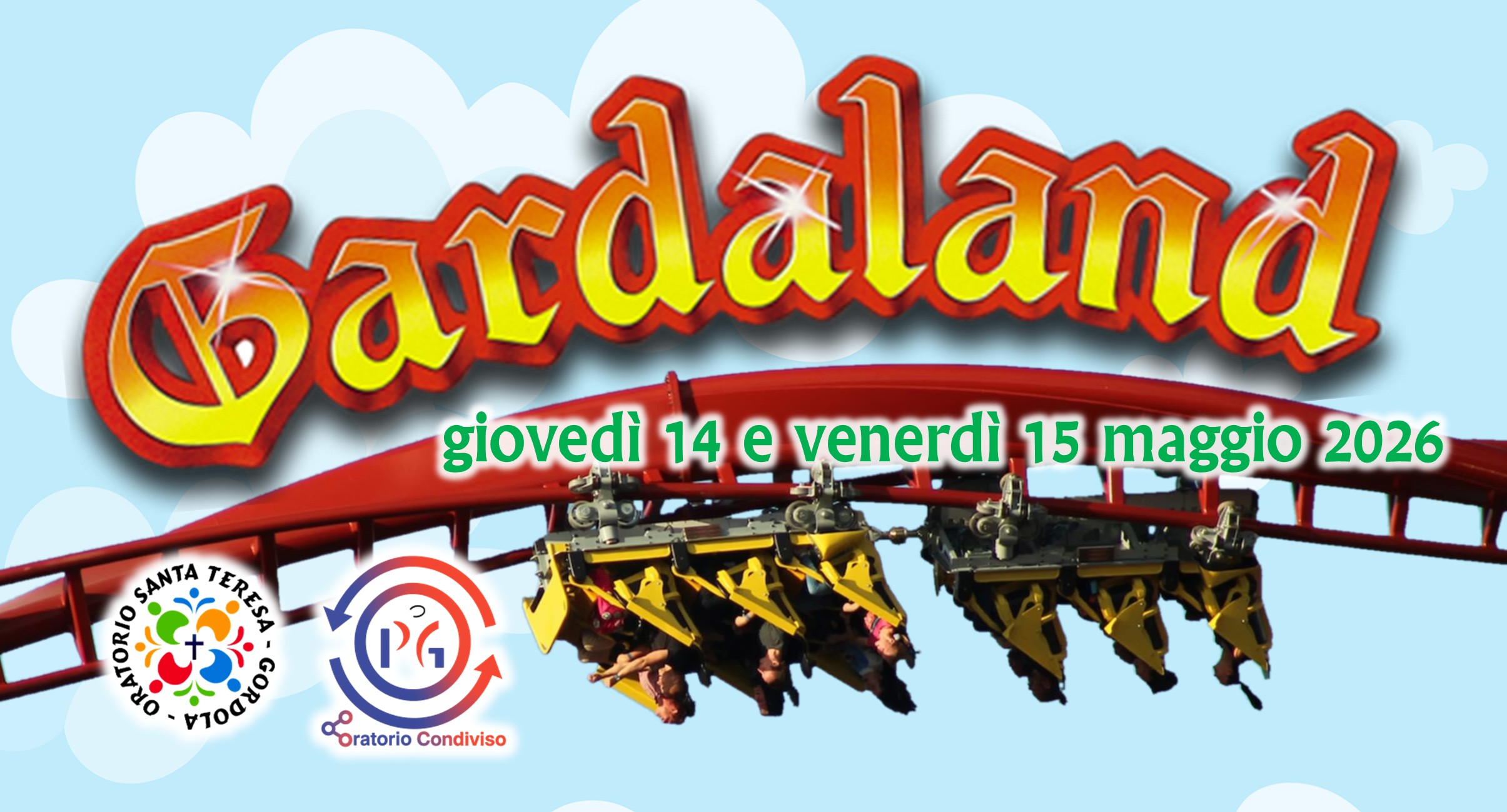 Gardaland 14-15 maggio 2026 (organizza Oratorio Gordola)